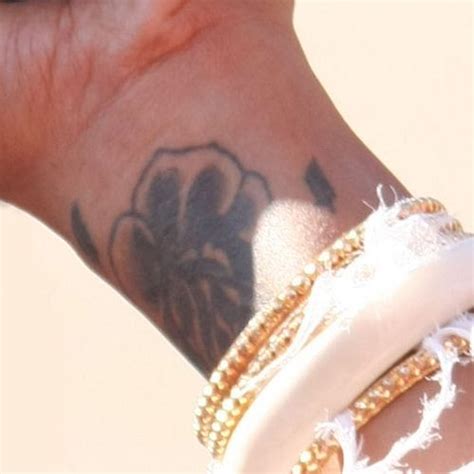 kelis tattoo|Kelis Latin Wrist Tattoo